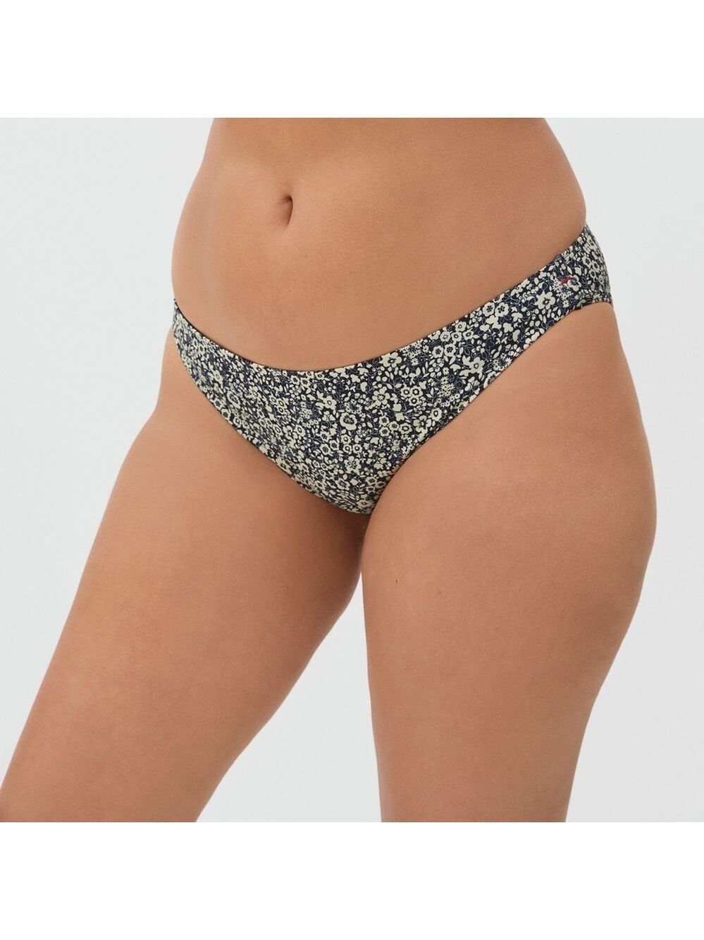 NWT EVERLANE Bikini Bottoms Womens Medium Floral Full Coverage Boho Bohemian